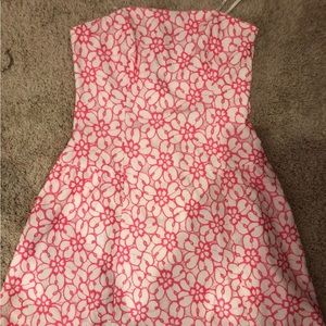 Lilly Pulitzer strapless dress